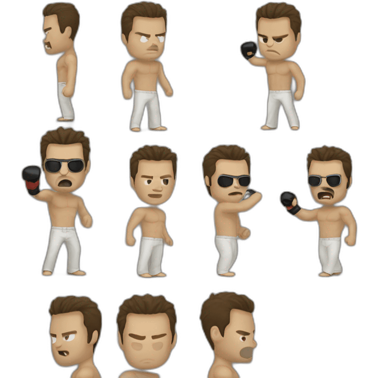 fight club figting emoji