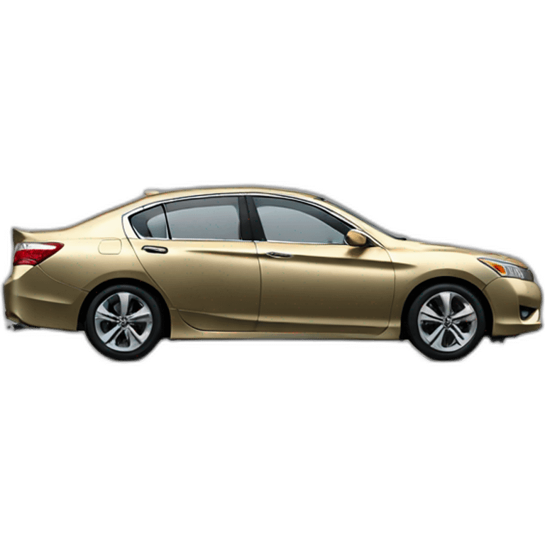 Golden honda accord 2013 emoji