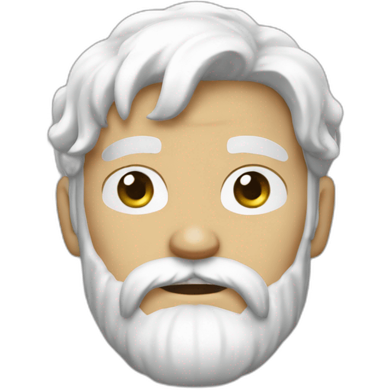 Barbe blanche one piece emoji