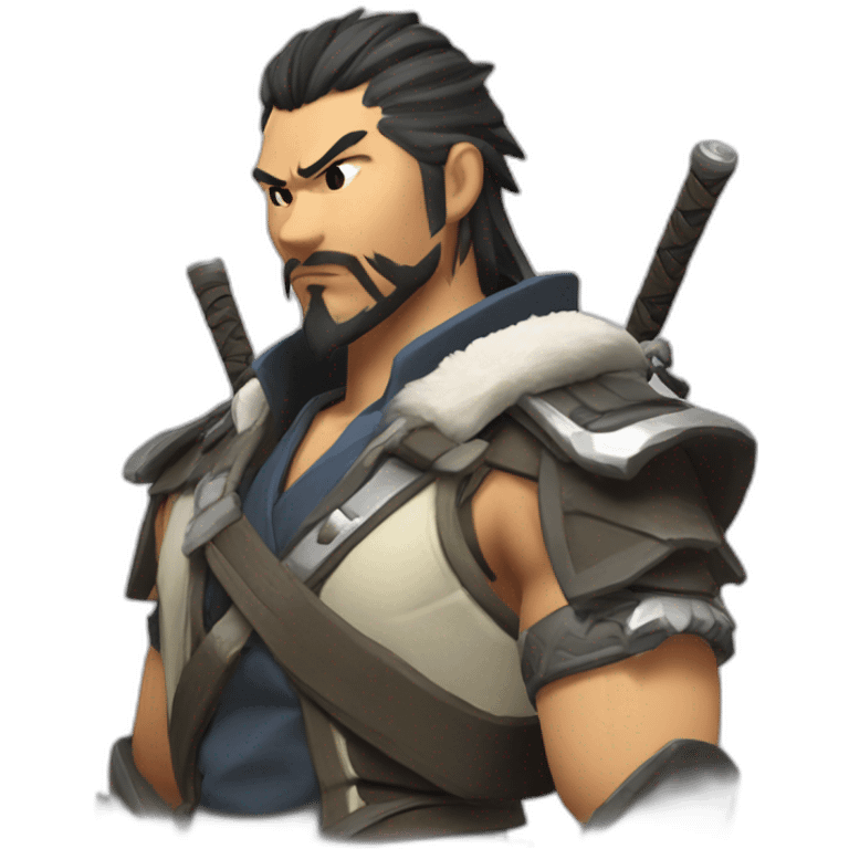 Overwatch hanzo bières emoji