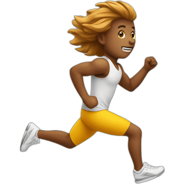 running fast emoji