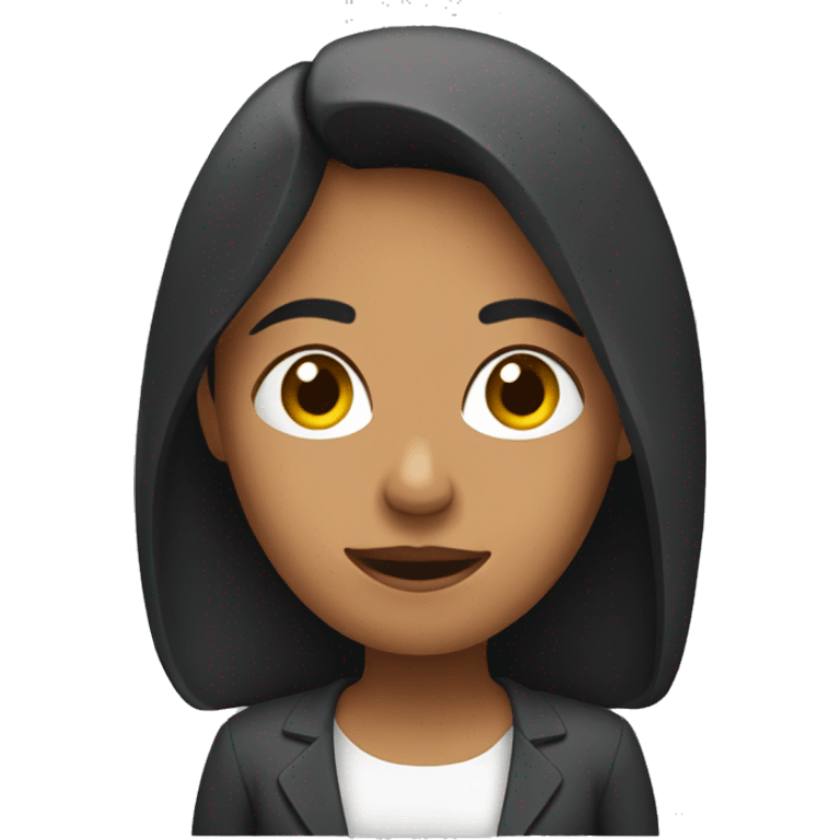 mujer hablando emoji