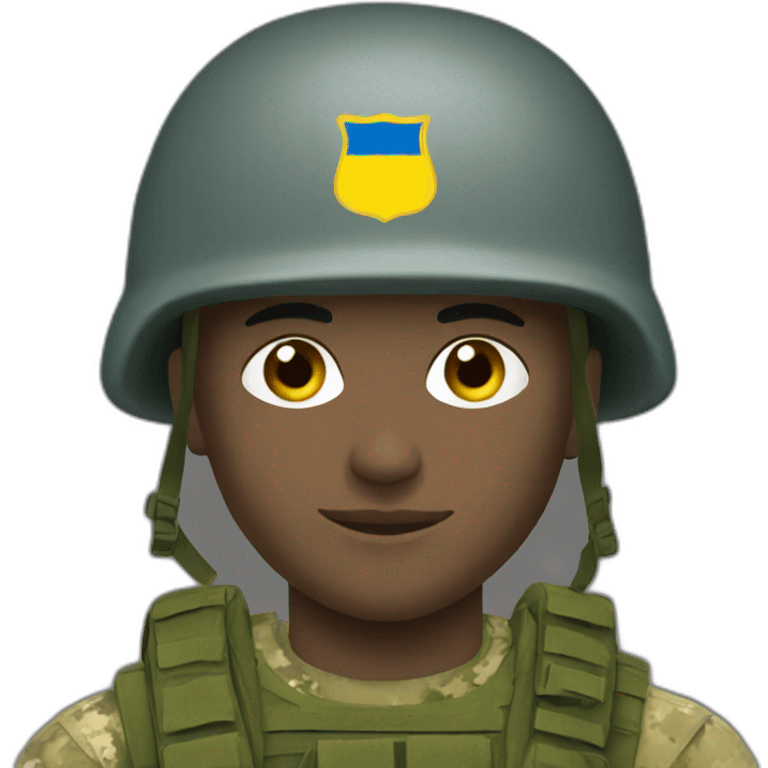 ukraine soldier emoji