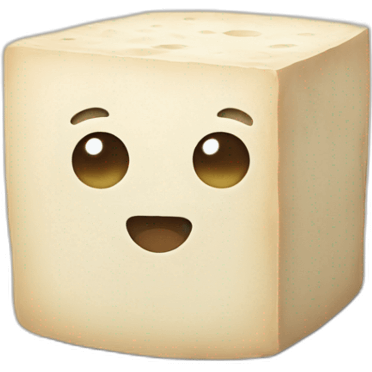 round tofu emoji