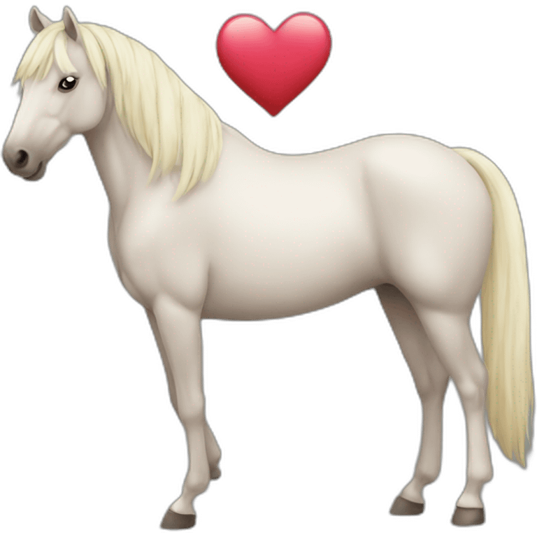 horse in heart emoji