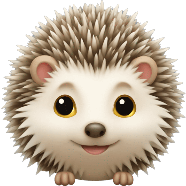 Cute hedgehog emoji