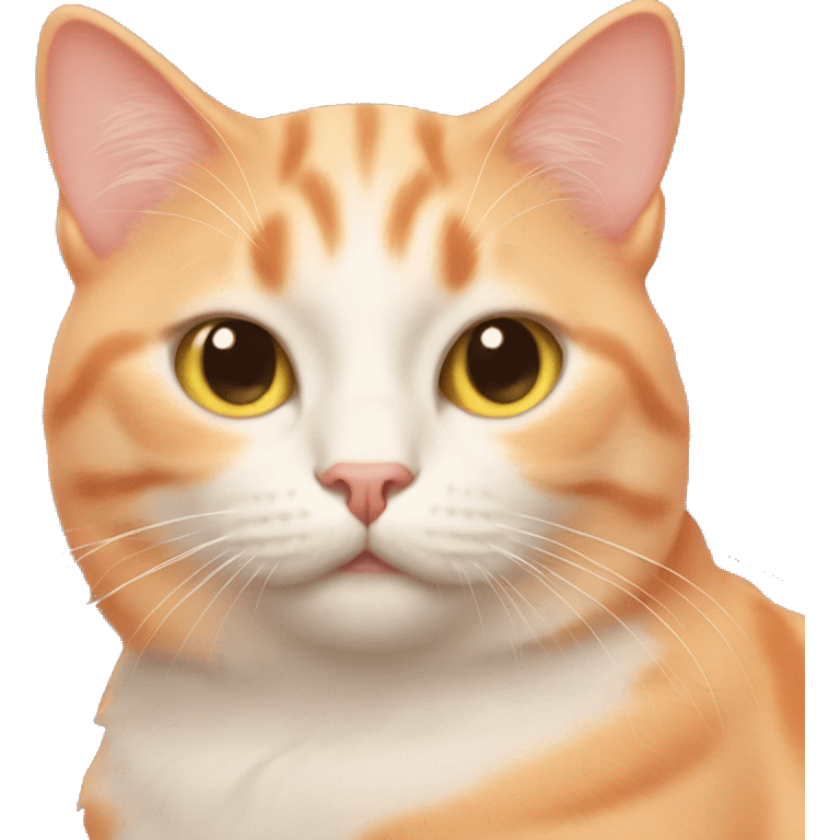 Peach cat emoji