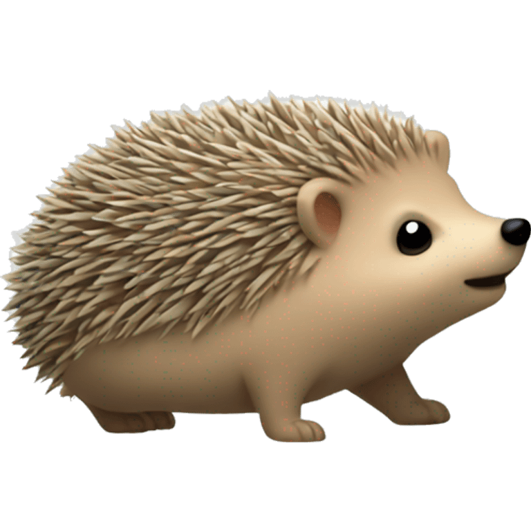 hedgehog with back covered with flowers emoji