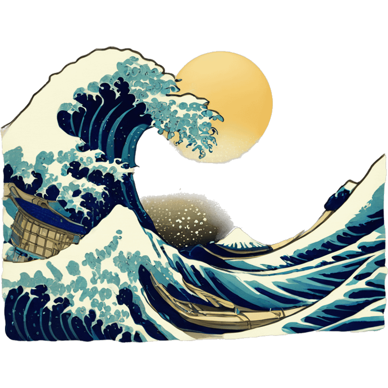 Katsushika Hokusai emoji