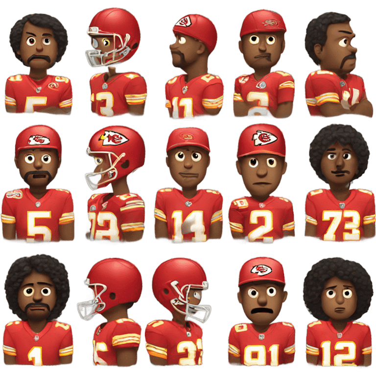 The chiefs suck emoji