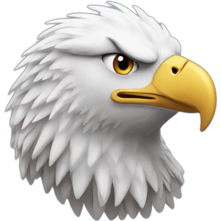 An eagle that brings toothpaste forever living  emoji