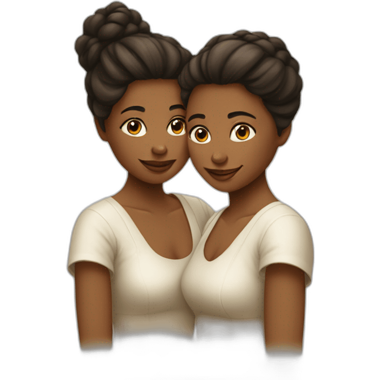 Deux femmes qui font l amour emoji