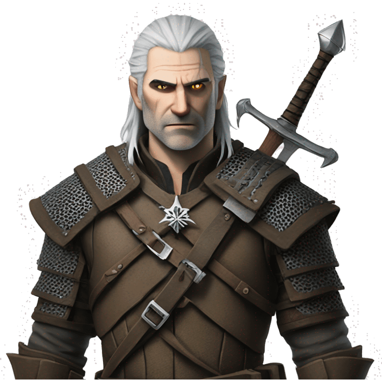 Geralt of rivia  emoji