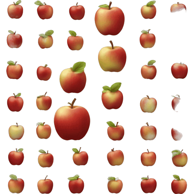 Fall apples emoji