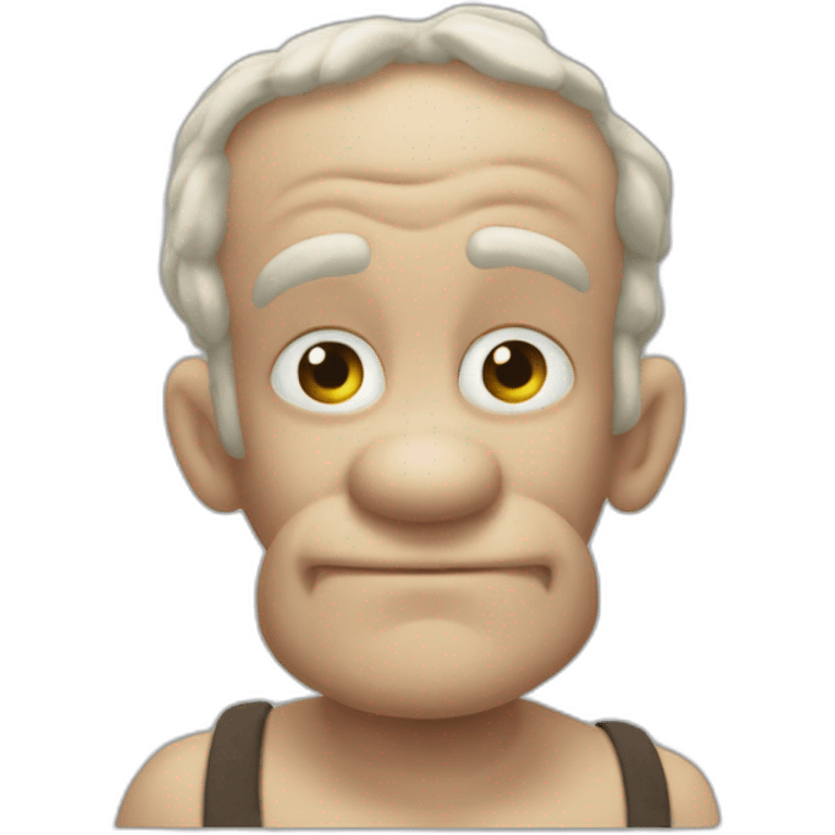 Popeye peludo emoji