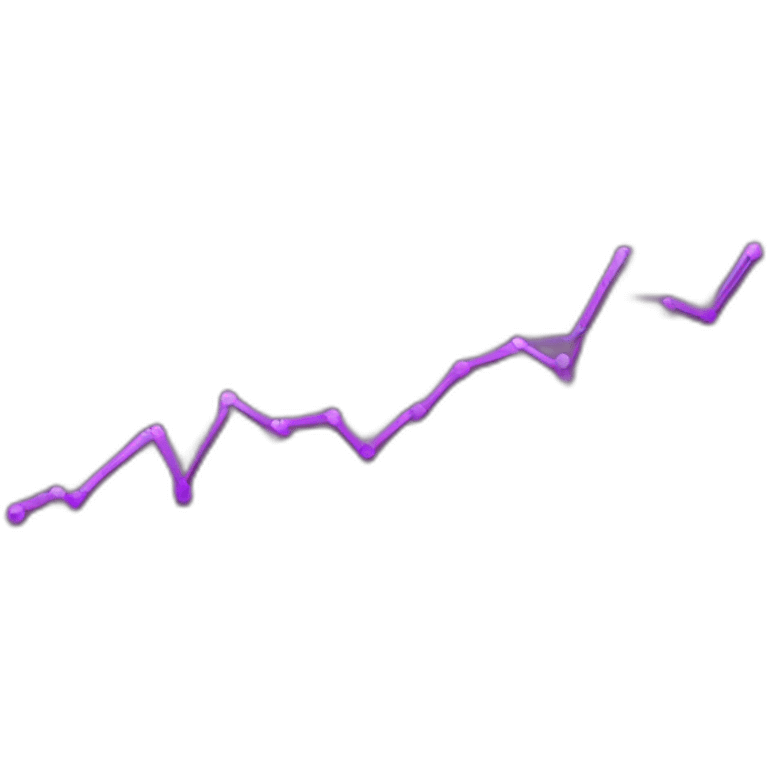 purple graph emoji