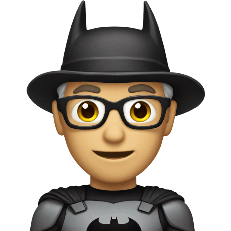 batman geek emoji