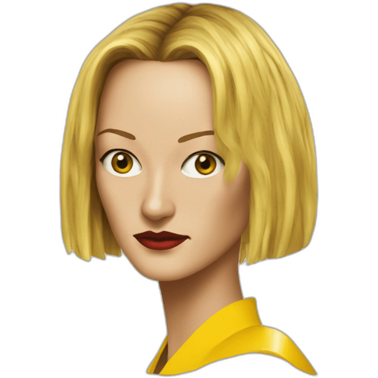 uma thurman, kill bill emoji