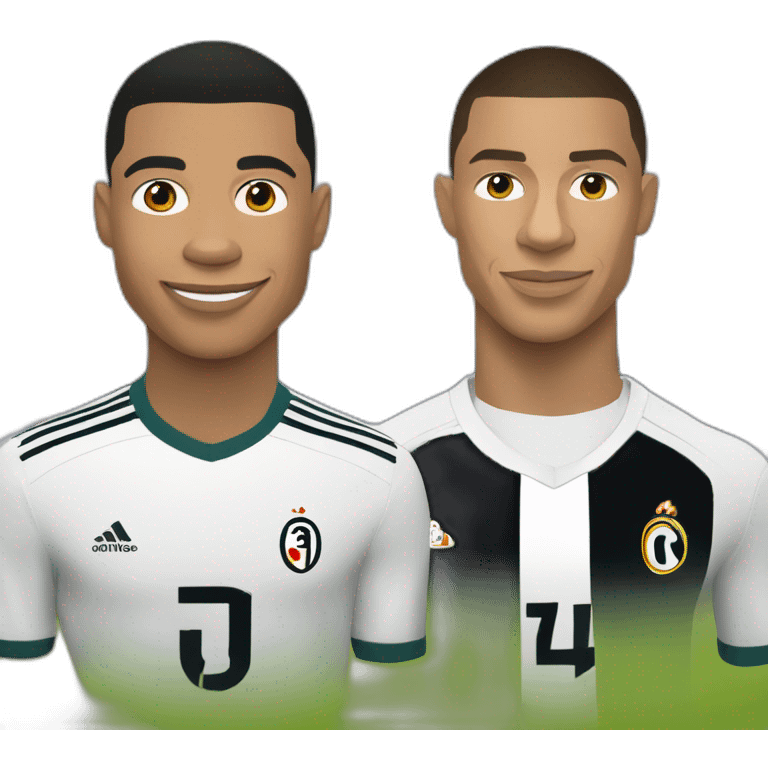 Kylian mbappe et Cristiano Ronaldo  emoji