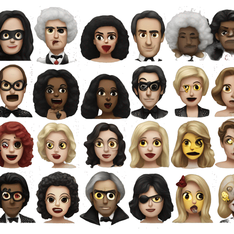 rocky horror picture show emoji