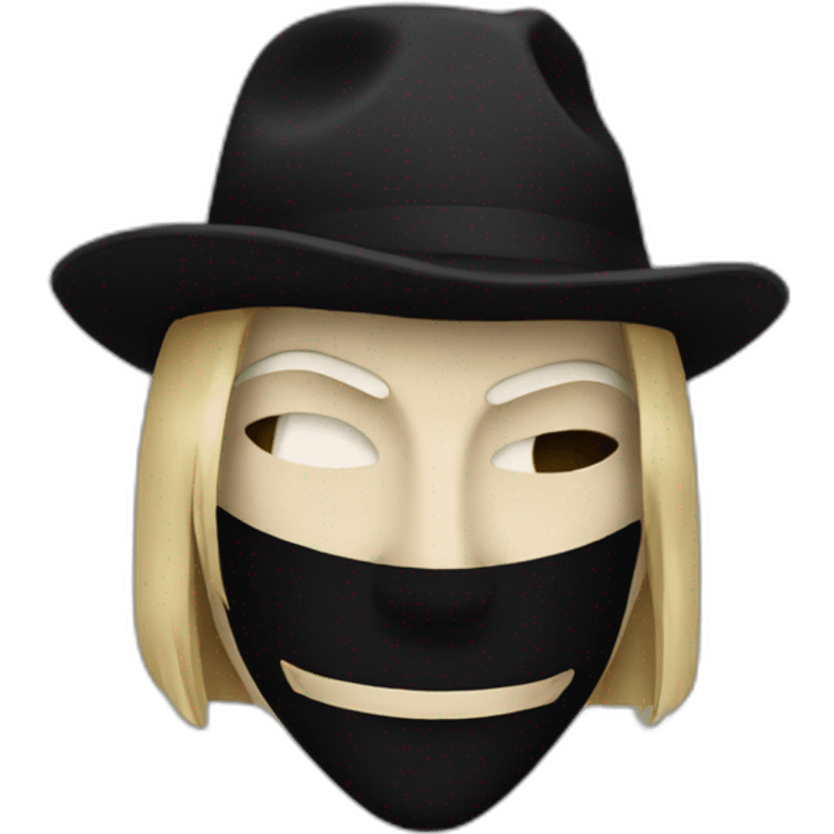 V from V For Vendetta emoji