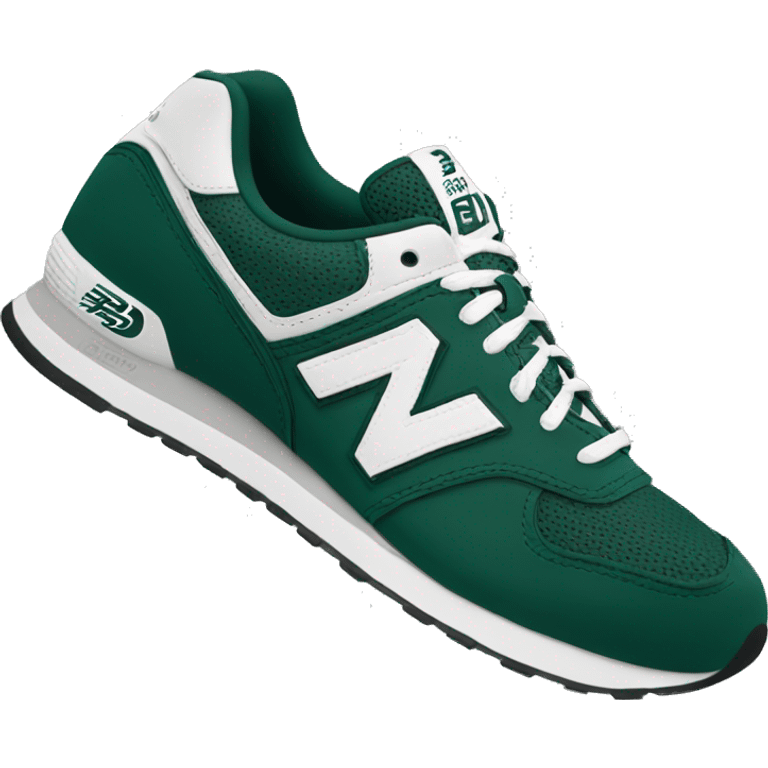 Dark green and white New Balance Shoe emoji