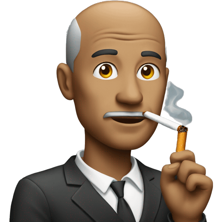 Man with a cigarette  emoji