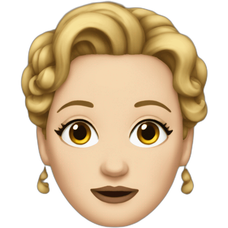 Adele singer emoji