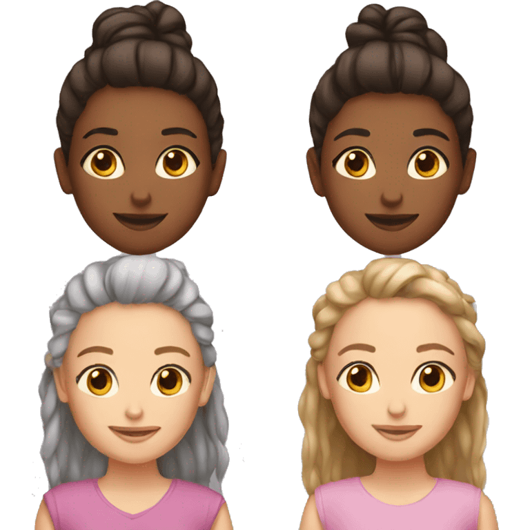 3 girls emoji