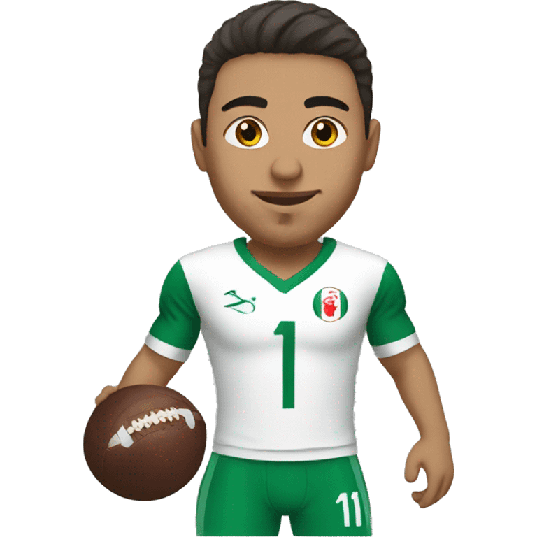 Football player from Algeria emoji