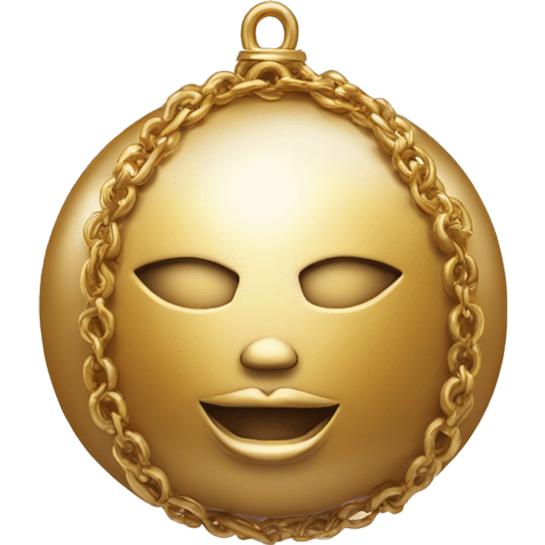 A vivienne westwood orb emoji