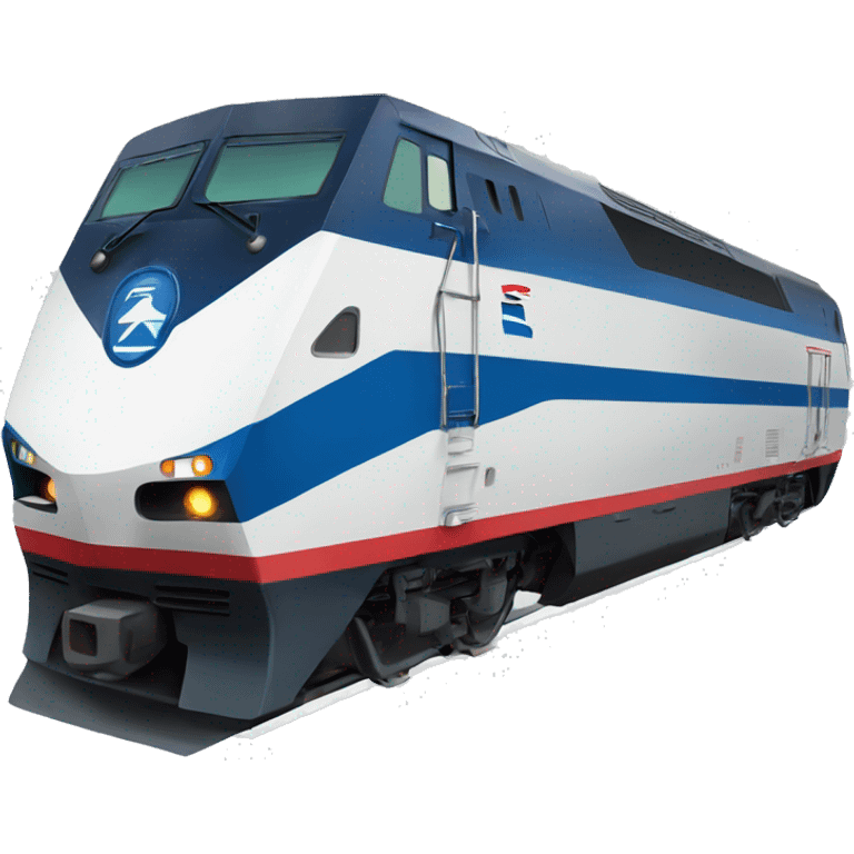 Amtrak train emoji