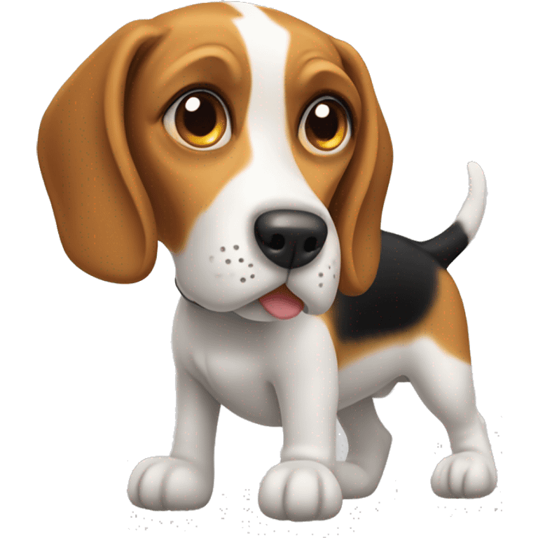 Beagle hound dog emoji