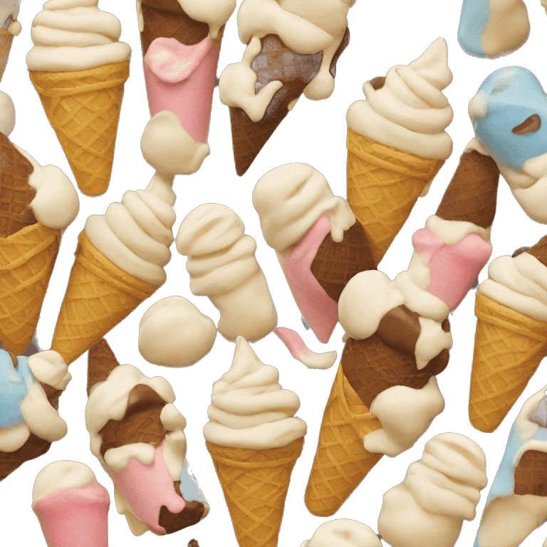 Tv ice cream emoji