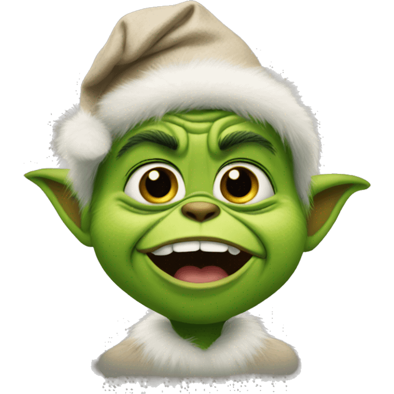 Baby grinch emoji