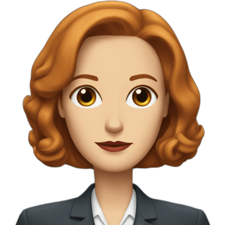 Agent Dana Scully emoji