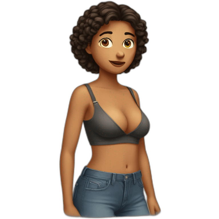 no-boobs-at-all emoji