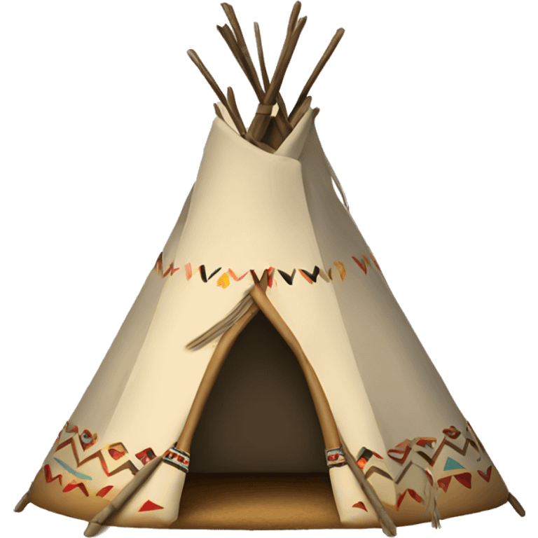 Teepee emoji