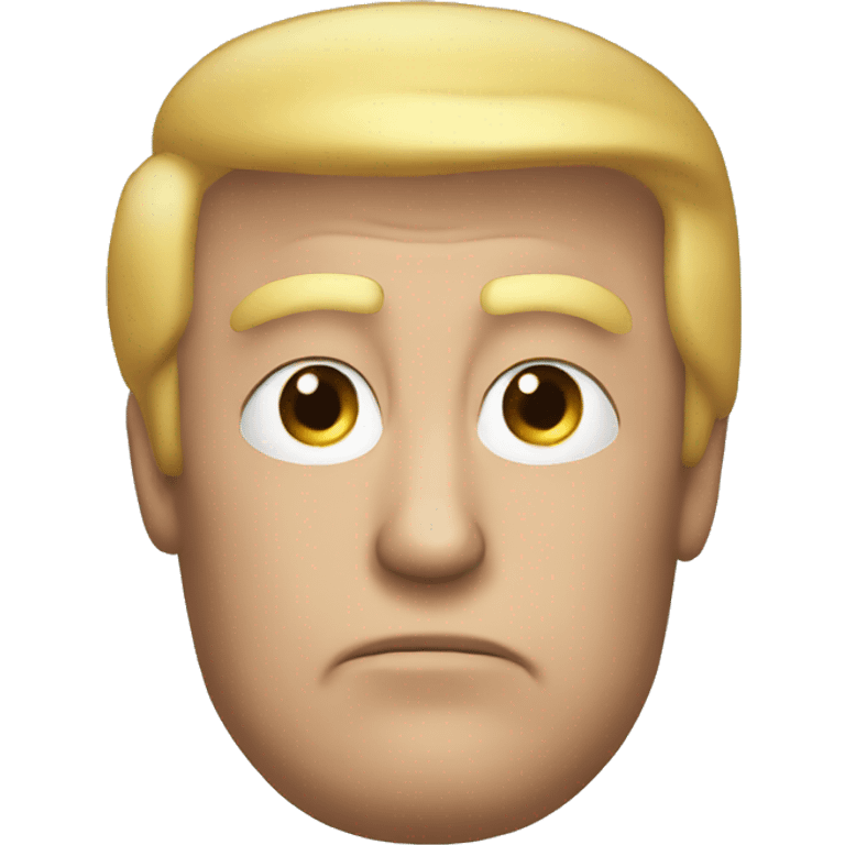 Trump fume emoji