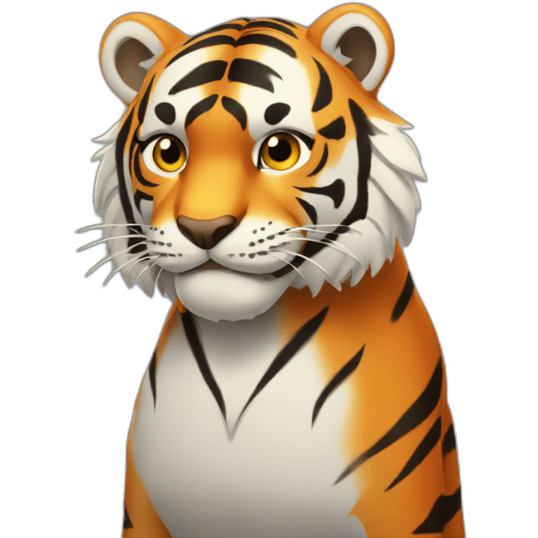 animated tiger emoji