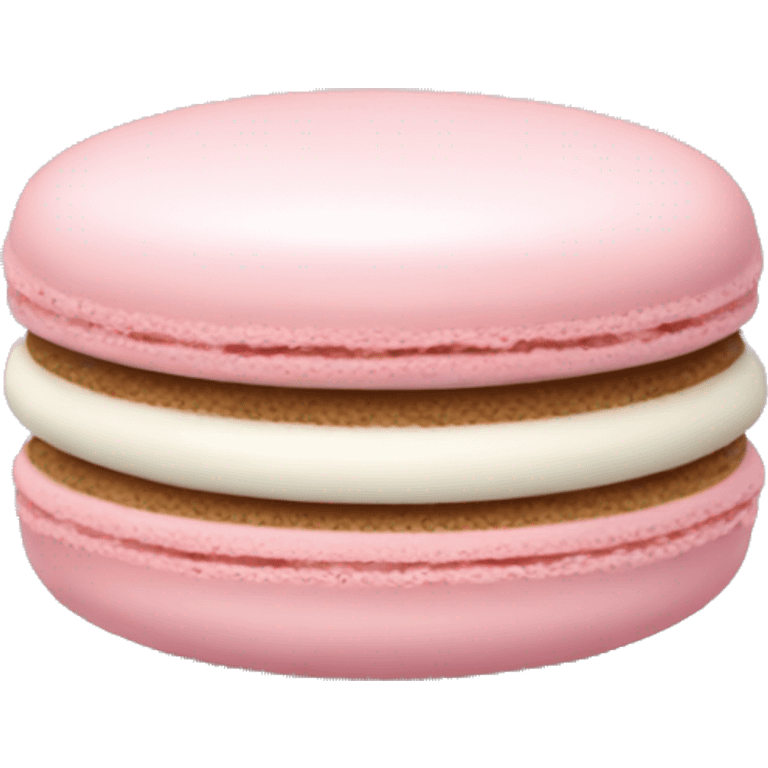 pale pink macaron emoji