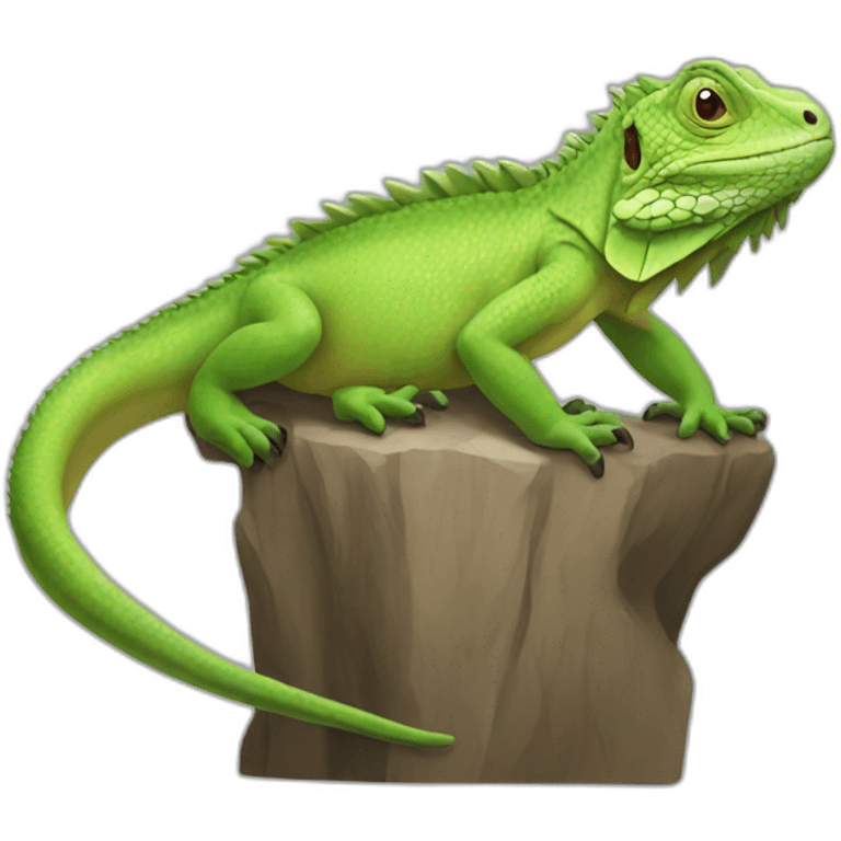 Iguane emoji