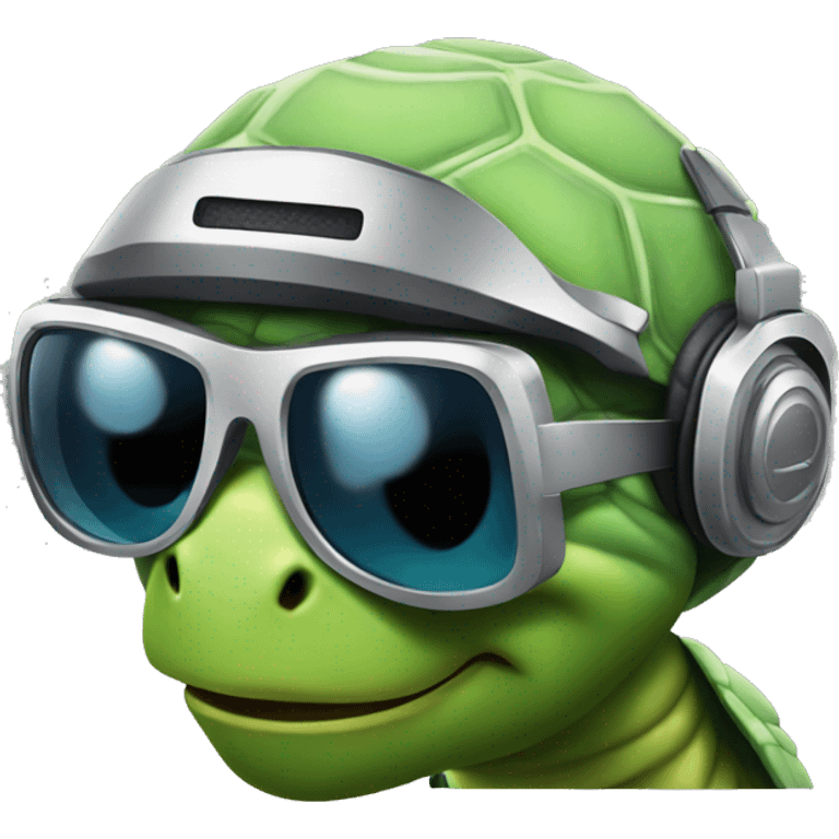 DJ Turtle emoji