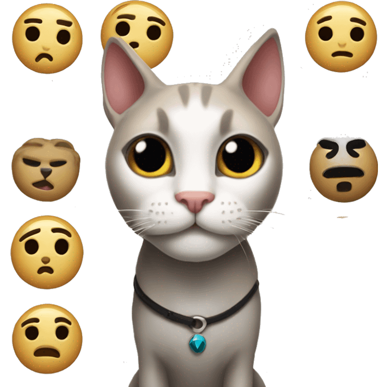 Gato negro del real Madrid  emoji