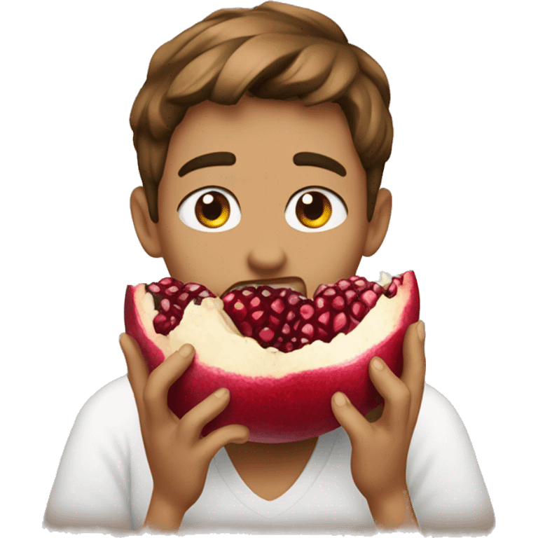 🐇 eating pomegranate emoji