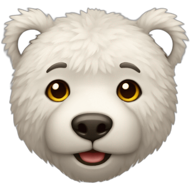 Ours en peluche emoji