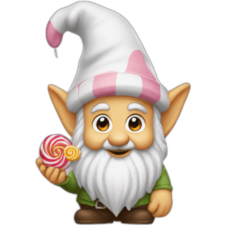 gnome with candy’s  emoji