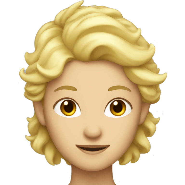 dragon lady with blond hair emoji