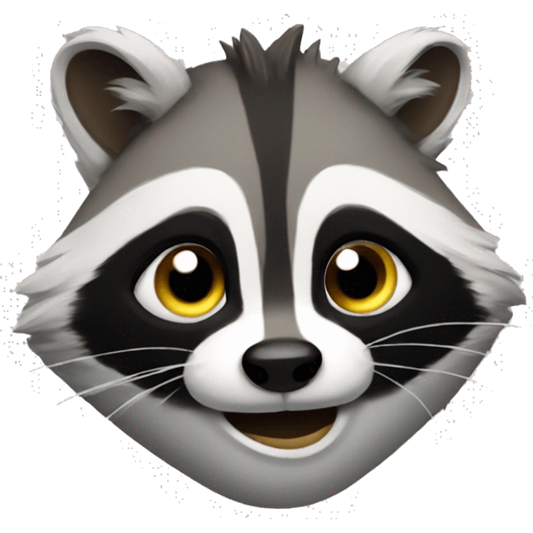 Raccon Who wake up  emoji