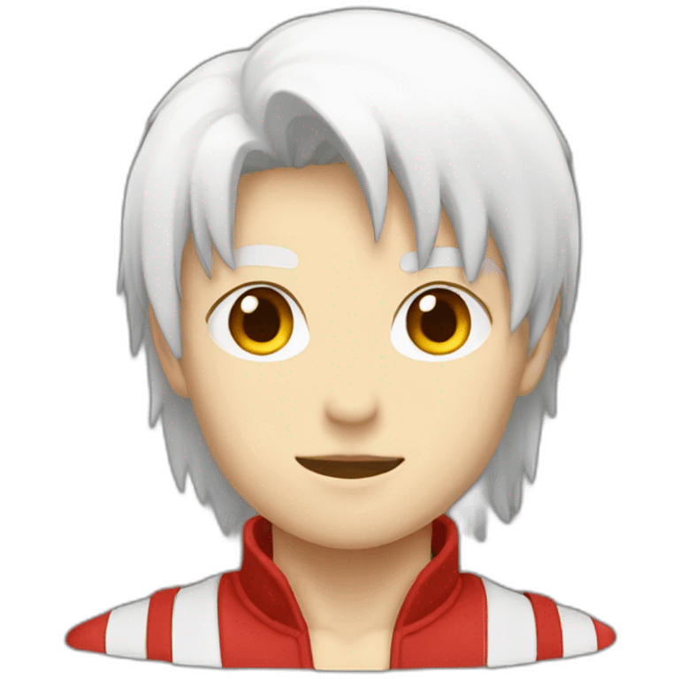 Shoto-red-end-white emoji